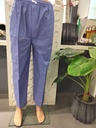 Blue Blended Cotton Pyjama