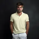 Polo Nirvana Solid Matt finish T-Shirt - Slim Fit with Pocket